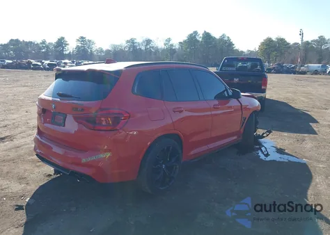 2021 BMW X3 M из США, поврежденный, VIN 5YMTS0C01M9F38219